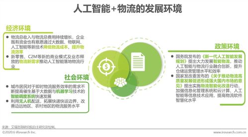 2020年中國人工智能物流發展研究報告 聚焦應用軟件開發